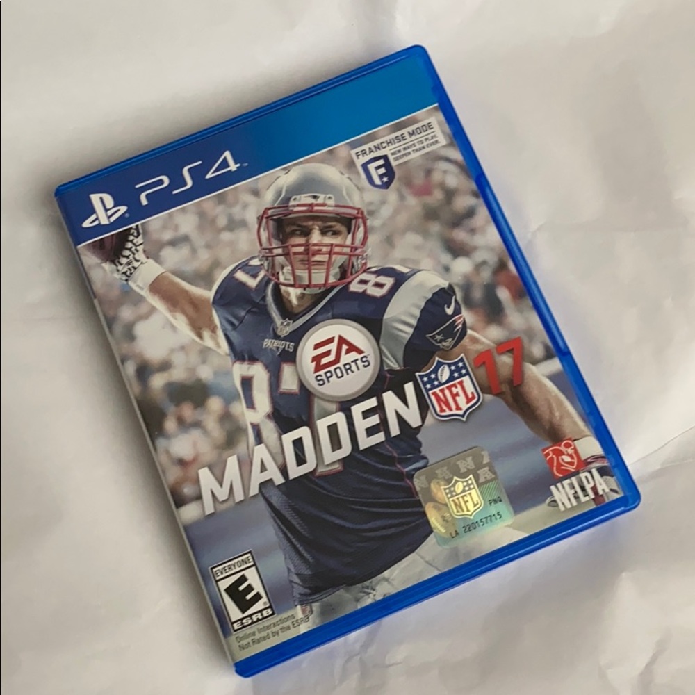Madden 17 ps4 game